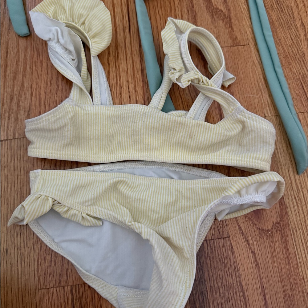 Minnow yellow bikini 2t